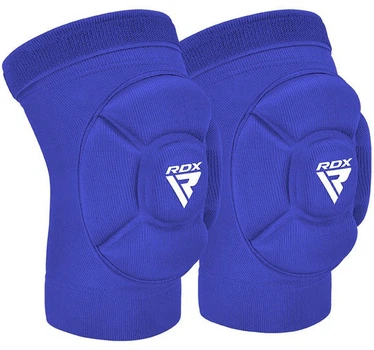 Наколінники спортивні RDX Hosiery Knee Foam K5 пара XL Blue/White (HYP-K5UW-XL)