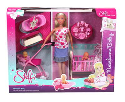 Лялька Steffi з немовлям Love