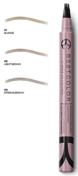 Маркер для бровей Best Color Cosmetics Tattoo Your Eyebrow's 02 Light brown 8 г (8030149770023)