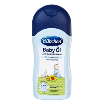 Олійка дитяча для чутливої шкіри Bubchen для новонароджених для щоденного догляду 200 мл