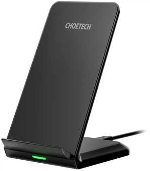 Бездротовий зарядний пристрій Choetech 15 Вт Black (T524-F)