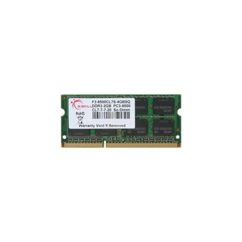 Модуль пам'яті для ноутбука SoDIMM DDR3 4GB 1066 MHz G.Skill (F3-8500CL7S-4GBSQ)