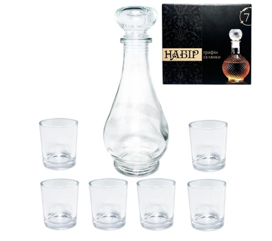 Набор питьевой для водки SNT 9098-2 7 предметов 5020691