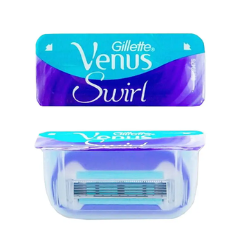 Змінні касети (леза) для гоління жіночі Gillette Venus Swirl 1 шт (1280679)