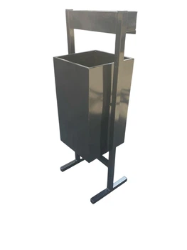 Урна уличная с пепельницей 30 л METALPRIME