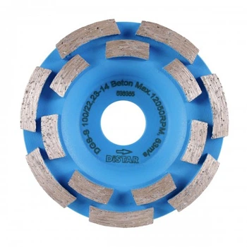 Чаша алмазна шліфувальна Distar 100x22.2 ФАТ-С Beton (10170085419)