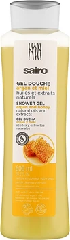 Гель для душу "Арган та Мед" - Sairo Argan and Honey Shower Gel 600ml (290831-31100575)