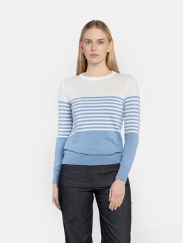 Джемпер жіночий блакитний Arber Crew-neck WDanx6 WTR-193 XS блакитний (W10.08.23.511)