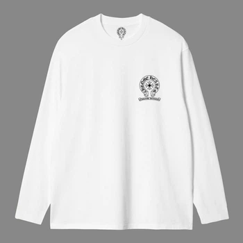 Лонгслив Chrome Hearts 10001 белого цвета, размер S