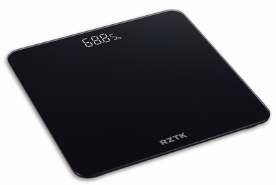 Весы напольные RZTK Slim Scale Black