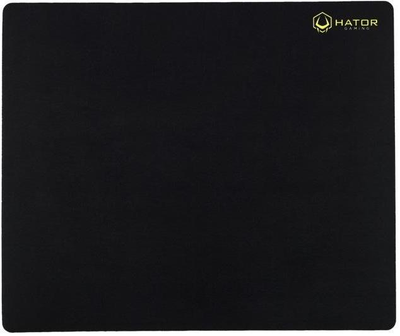 Килимок Hator Tonn Black HTP-020 ігровий 360*300 мм товщина 4 мм професійний геймерський для ПК мишка