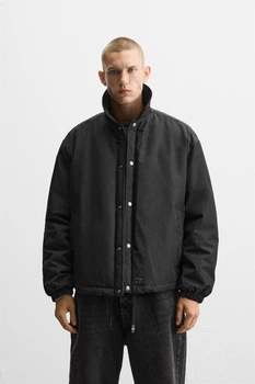 Куртка Zara водовідштовхуюча чорний 3833/411/800 S