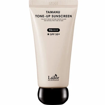 Солнцезащитный крем для ровного тона кожи Lador Tamanu Tone-up Sunscreen SPF 50+ PA++++ - 50 мл
