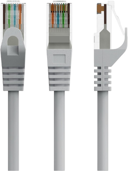 Patchcord Cablexpert UTP Cat6 20 m Grey (PP6U-CU-20M)