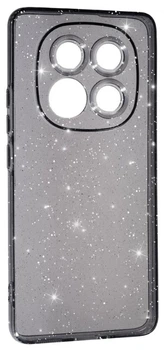 Чехол Clear Shine на Xiaomi Redmi Note 14 Pro Plus (5G) / черный