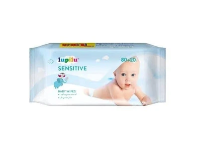 Вологі серветки Lupilu Sensitive 100 шт (4056489532729)