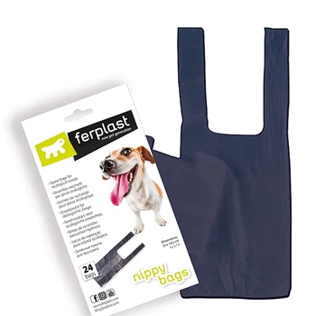 Пакети для совка Nippy Ferplast L270 24х12 см 24 шт. для прибирання за собакою (93601000)