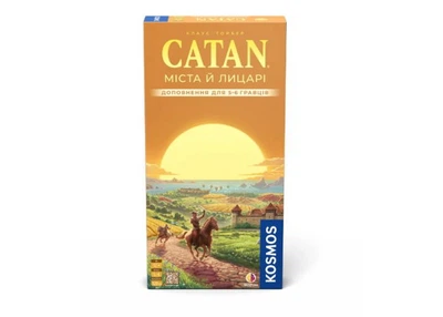 Настільна гра Rozum Катан: Міста й лицарі. Доповнення для 5-6 гравців (Catan: Cities & Knights - 5-6 Player Extension) (укр.) (R105UA)