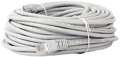 Патч корд Cablexpert S/FTP Cat6A LSZH 25 м Grey (PP6A-LSZHCU-25M)