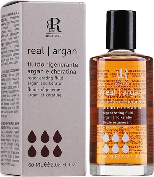 Регенеруючий флюїд RR Line Argan Star з кератином та олією аргани, 60 мл