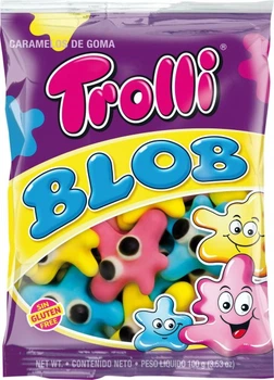 Цукерки жувальні Trolli Клякса, 100 г