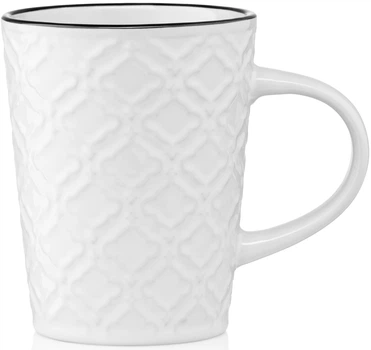 Чашка ARDESTO Relief AR3474W, 320 мл