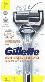 Станок мужской Gillette SKINGUARD Sensative с 2 сменными картриджами