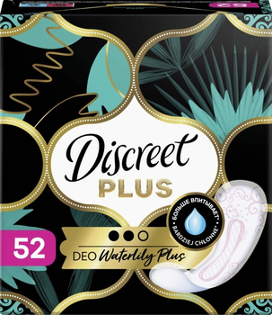 Гігієнічні прокладки Discreet Deo Water Lily Plus, 50 шт