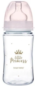 Бутылочка с широким отверстием Canpol babies EasyStart Royal baby антиколиковая (с 3 месяцев), 240 мл