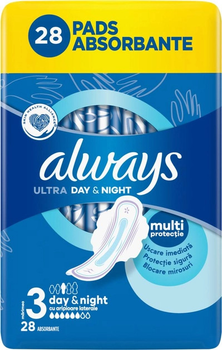 Гігієнічні прокладки Always Ultra Day&Night 6 крапель, 28 шт