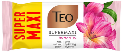 Мыло туалетное Тео с глицерином Supermaxi Lotus Romantic, 140 г