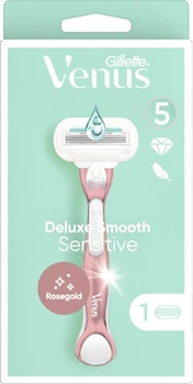 Бритва Gillette Venus Deluxe Smooth Sensitive Gold, 1 шт