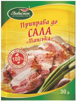 Приправа для сала "Панская" Любисток, 30г