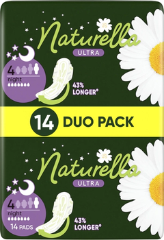 Гігієнічні прокладки Naturella Ultra Night, 14 шт (7 крапель)