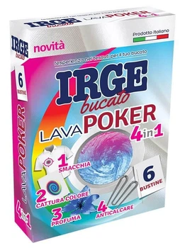 Салфетка-ловушка для стирки Irge 4в1, 6 шт