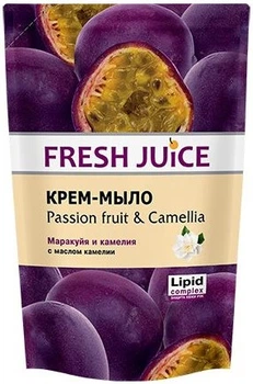Крем-мило Fresh Juice дой-пак Passion Fruit&Camellia, 460 мл