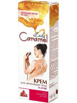 Крем для депіляції в душі 100 мл Lady Caramel