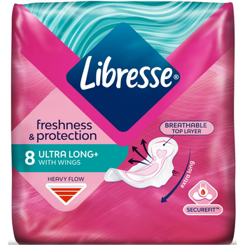 Гігієнічні прокладки Libresse Ultra Super Soft, 8 шт