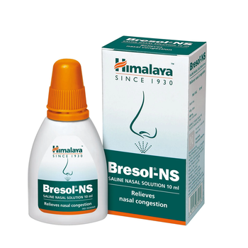 Натуральна добавка Краплі спрей Бресол НС Хіма 10 мл Bresol NS Himalaya від нежиті та закладеності носа