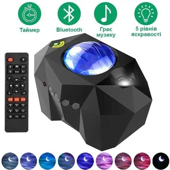Ночник-проектор Dream Light детский светильник с проекцией звездного неба