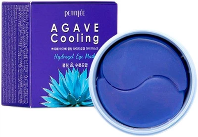 Патчи освежающие увлажняющие с экстрактом агавы Petitfee Agave Cooling Hydrogel Eye Mask 60 шт