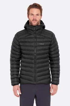 Мужская зимняя куртка Rab Cirrus Alpine Jacket M Чорний