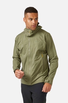 Мембранна чоловіча куртка Rab Kinetic 2.0 Jacket M Світло-оливковий