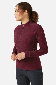 Жіноча кофта Rab Nexus Jacket Womens 10 Бордовий