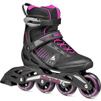 Ролики женские Rollerblade Zetrablade Women 260 Чорний-Рожевий