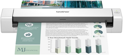 Skaner Brother DS-740D White (DS740DTK1)