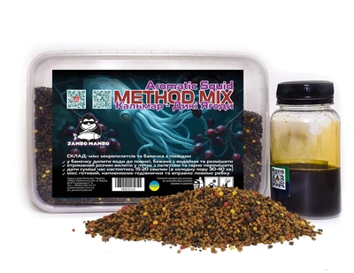Метод мікс 2в1 JamboMambo Aromatic Squid для флет-фідера