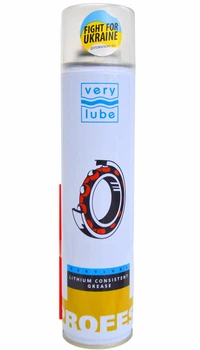 Литиевая смазка Verylube универсальная 320 мл белая (XB 40018)