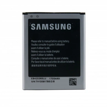 Аккумулятор для Samsung Core Duos i8262D i8268, EB425365LU, 1700mAh, PRC Китай