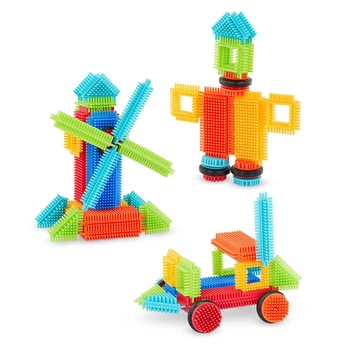 Конструктор серии Bristle Blocks - Строитель, 36 деталей Battat Lite (2000003079698)